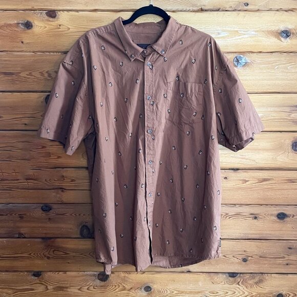 Prana Broderick Carabiner Printed Button Down - Picture 3 of 7